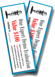 Two Free Demo Evaluations Are Included!